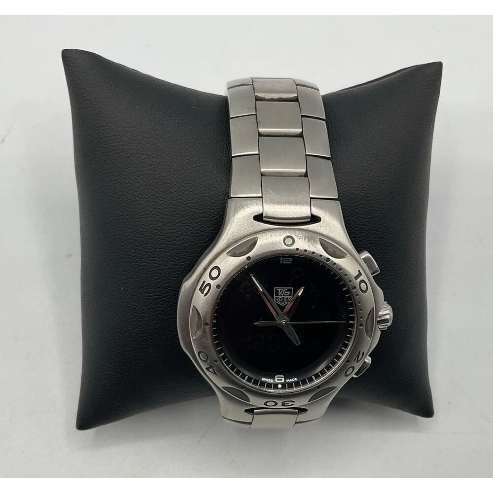Tag Heuer Kirium CL11A Black Digital about 39mm Steel Men's Watch